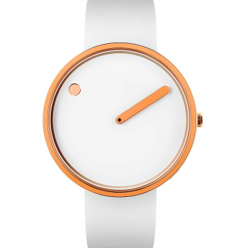 PICTO WHITE/POLISHED ROSE GOLD 43383-0220R