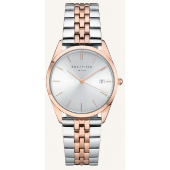 ROSEFIELD THE ACE SILVER SUNRAY SILVER ROSEGOLD DUO / 38 MM ACSRD-A06