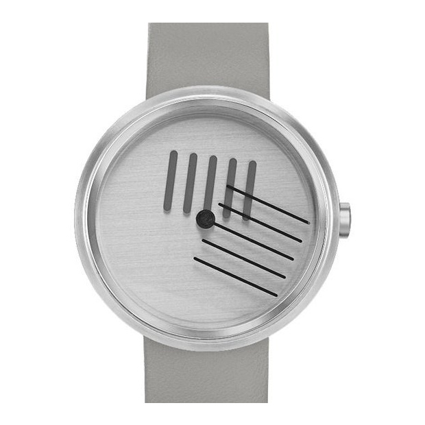 Hodinky PROJECT WATCHES On the Right Track / Brushed Stainless Steel
