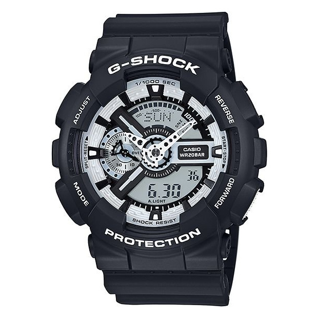 Hodinky CASIO G-Shock GA 110BW-1A