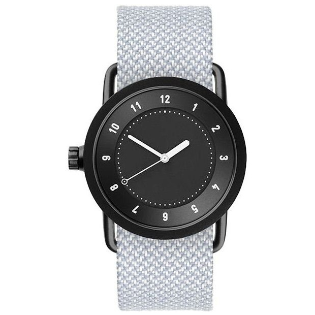 Hodinky TID Watches No.1 36 Black / Mineral Twain Wristband