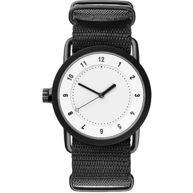 Hodinky TID Watches No.1 36 White / Nylon Wristband