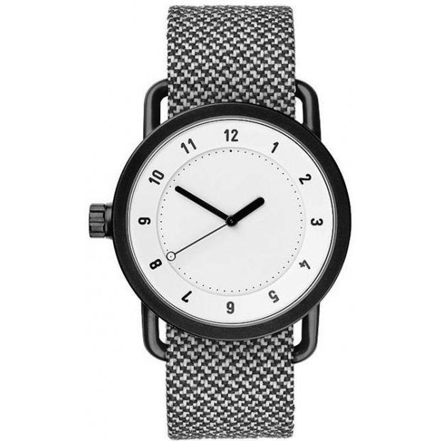 Hodinky TID Watches No.1 White / Granite Twain Wristband 