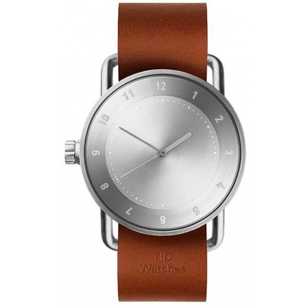 Hodinky TID Watches No.2 / Tan Leather Wristband