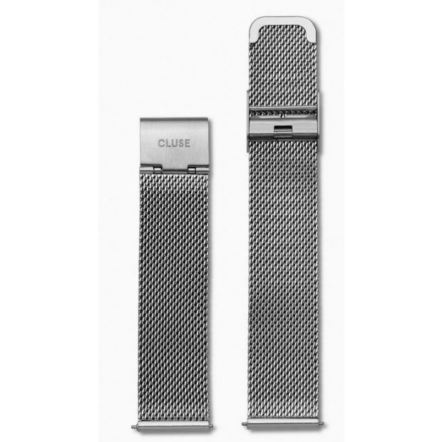 Hodinky CLUSE STRAP 18 MM - MESH SILVER