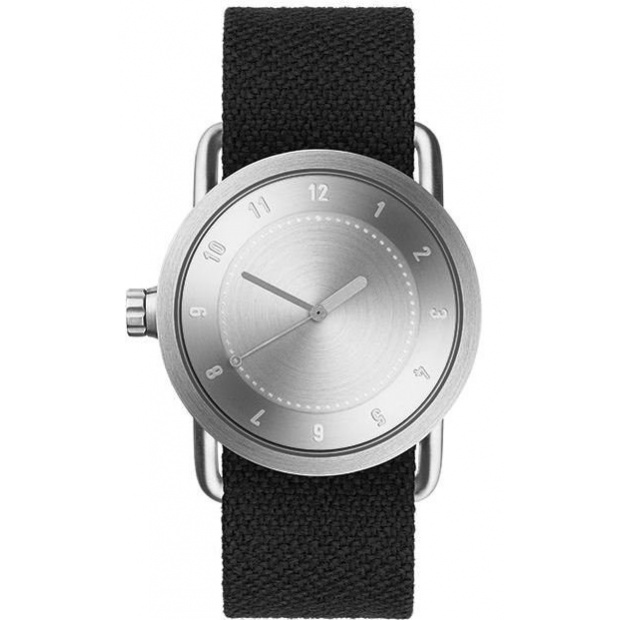 Hodinky TID Watches No.1 36 Steel / Coal Twain Wristband