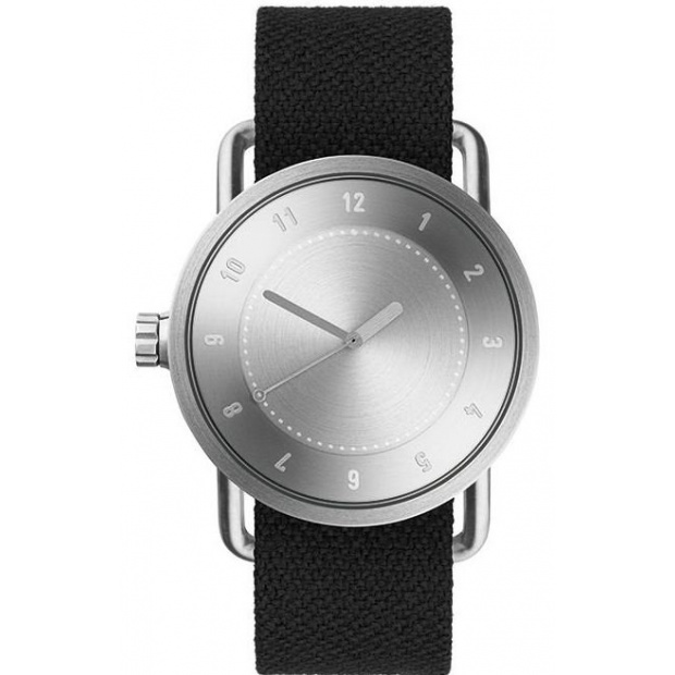Hodinky TID Watches No.1 Steel / Coal Twain Wristband