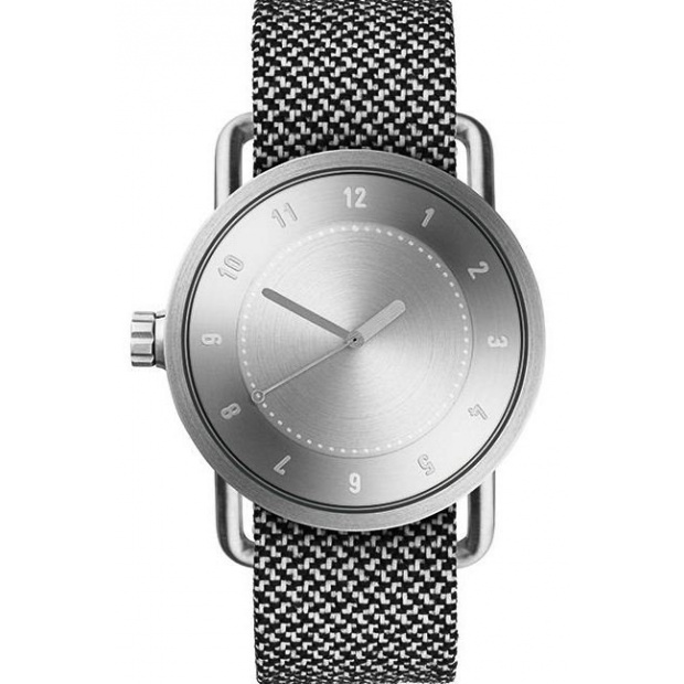 Hodinky TID Watches No.1 Steel / Granite Twain Wristband