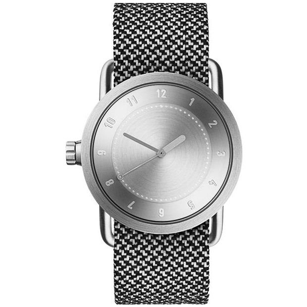 Hodinky TID Watches No.1 36 Steel / Granite Twain Wristband