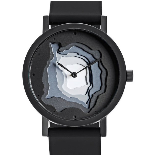Hodinky PROJECT WATCHES Terra Time BLACK 