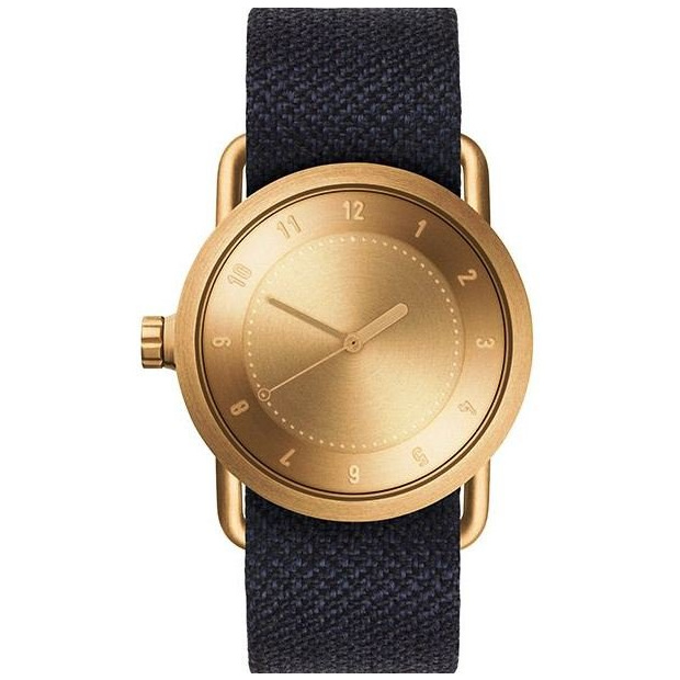 Hodinky TID Watches No.1 36 Gold / Lake Twain Wristband
