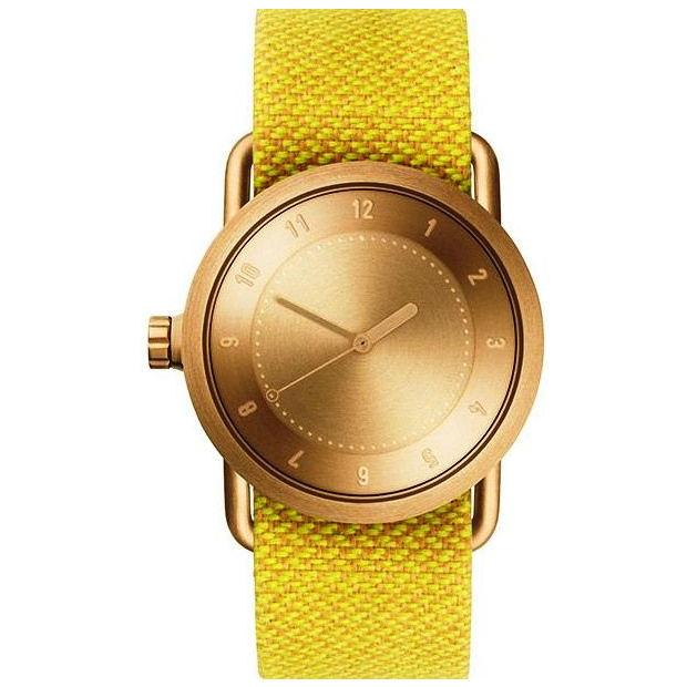 Hodinky TID Watches No.1 36 Gold / Dawn Twain Wristband
