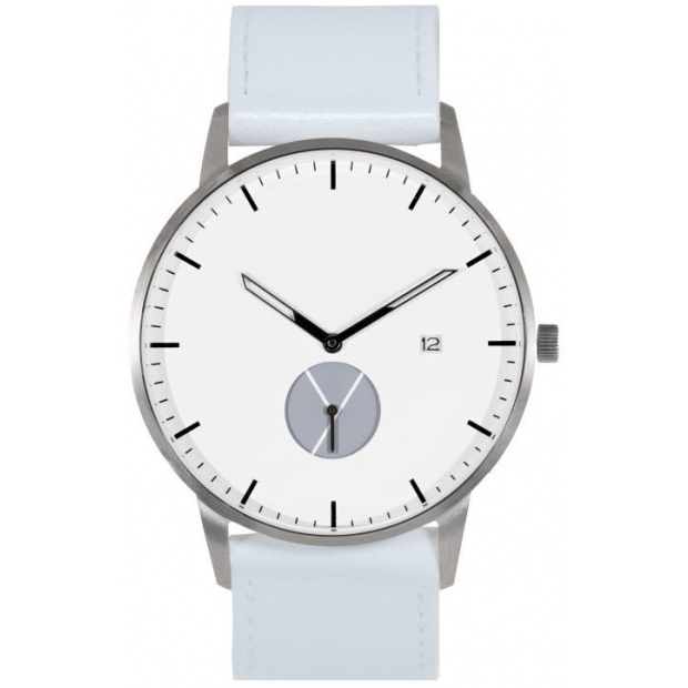 Hodinky WHY WATCHES Signature Model 1 - Silver/White