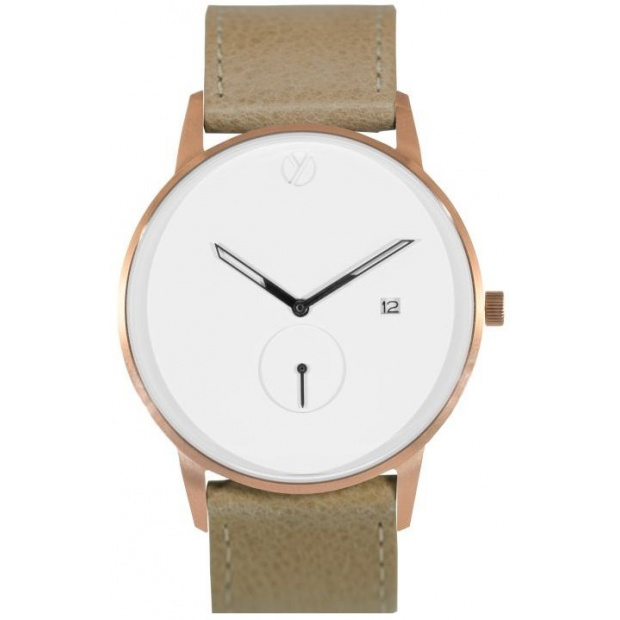Hodinky WHY WATCHES Modernist Model 1 - Rose Gold / Tan
