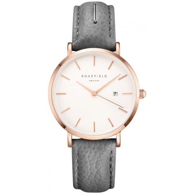 Hodinky ROSEFIELD THE SEPTEMBER ISSUE GREY / ROSE GOLD 33 MM SIGD-I82