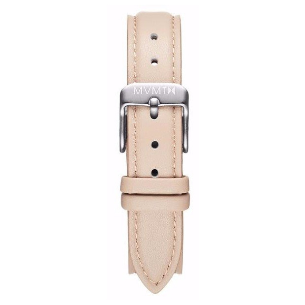 Hodinky MVMT WOMENS AVENUE SERIES 14MM NUDE LEATHER SILVER