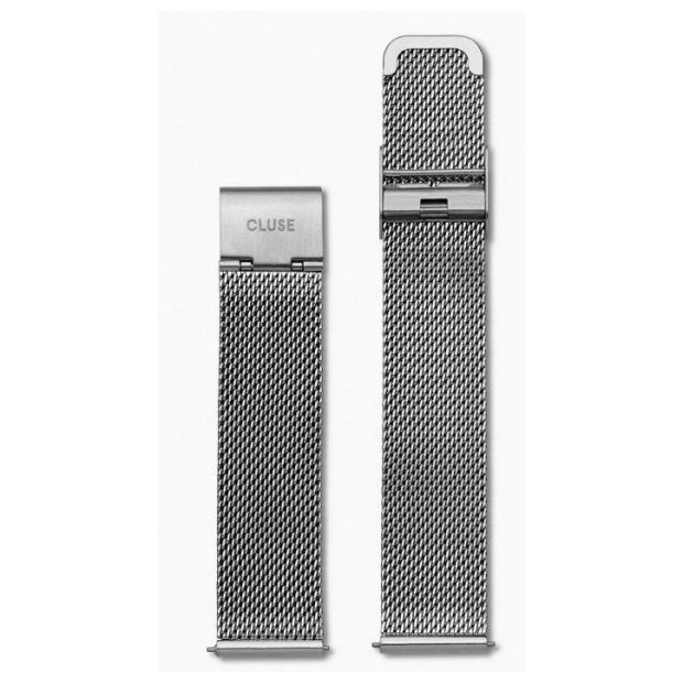 Hodinky CLUSE STRAP 16 MM - MESH SILVER