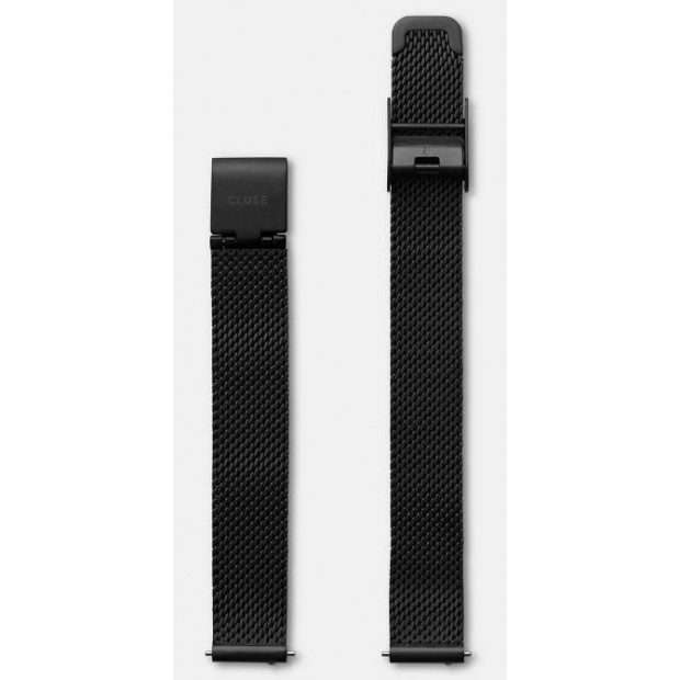 Hodinky CLUSE STRAP 12 MM - MESH FULL BLACK CLS504 