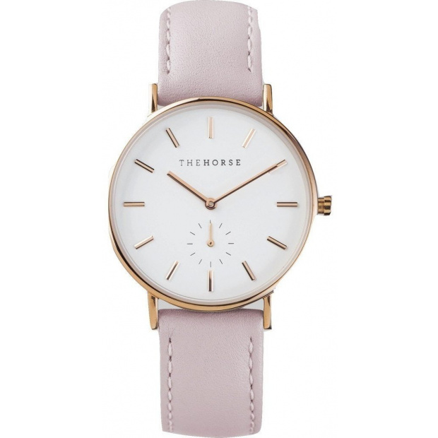 Hodinky THE HORSE ROSE GOLD / BABY PINK LEATHER