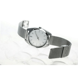 Hodinky TIMEMATE DOUBLE SILVER OFF WHITE TM10003