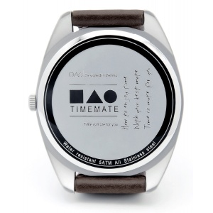 Hodinky TIMEMATE SILVER BROWN OFF WHITE TM10005
