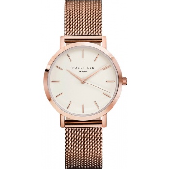 ROSEFIELD THE TRIBECA WHITE ROSE GOLD / 33MM TWR-T50