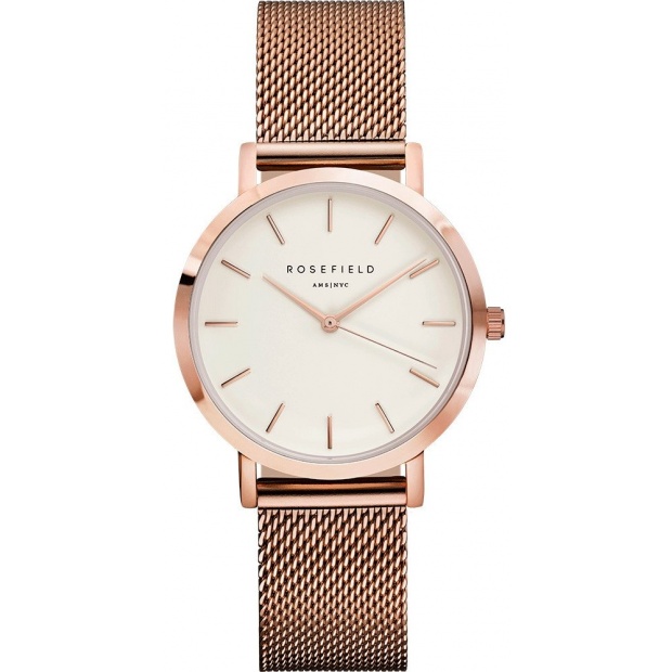 Hodinky ROSEFIELD THE TRIBECA WHITE ROSE GOLD / 33MM TWR-T50