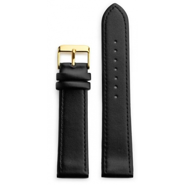Hodinky CHPO 14230NN-S Black Vegan Leather Strap - 20 mm