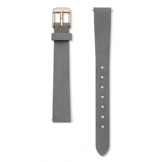  ROSEFIELD THE SMALL EDIT ELEPHANT GREY STRAP ROSE GOLD / 26MM