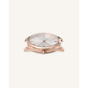 Hodinky ROSEFIELD THE ACE SILVER SUNRAY SILVER ROSEGOLD DUO / 38 MM ACSRD-A06