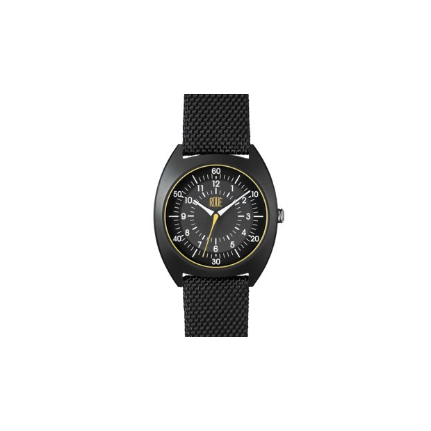 Hodinky ROUE HDS TWO BLACK CASE BLACK AND GRAPHITE DIAL