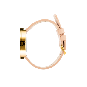 Hodinky PICTO WHITE DIAL / NUDE PINK LEATHER STRAP 43321-6320G