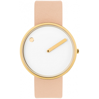PICTO WHITE DIAL / NUDE PINK LEATHER STRAP 43321-6320G